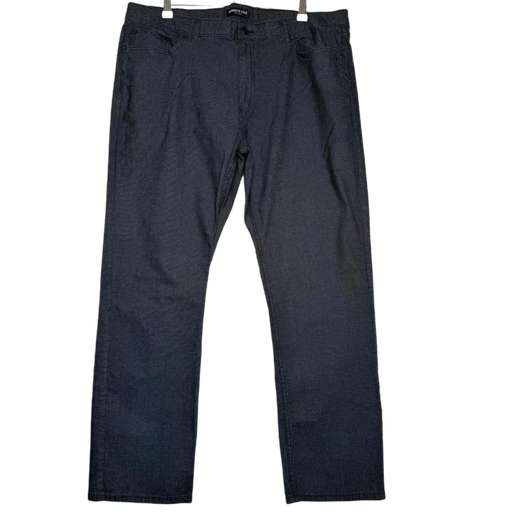 Kenneth Cole New York Dress Pants/Chinos Black Men's 38x32‎